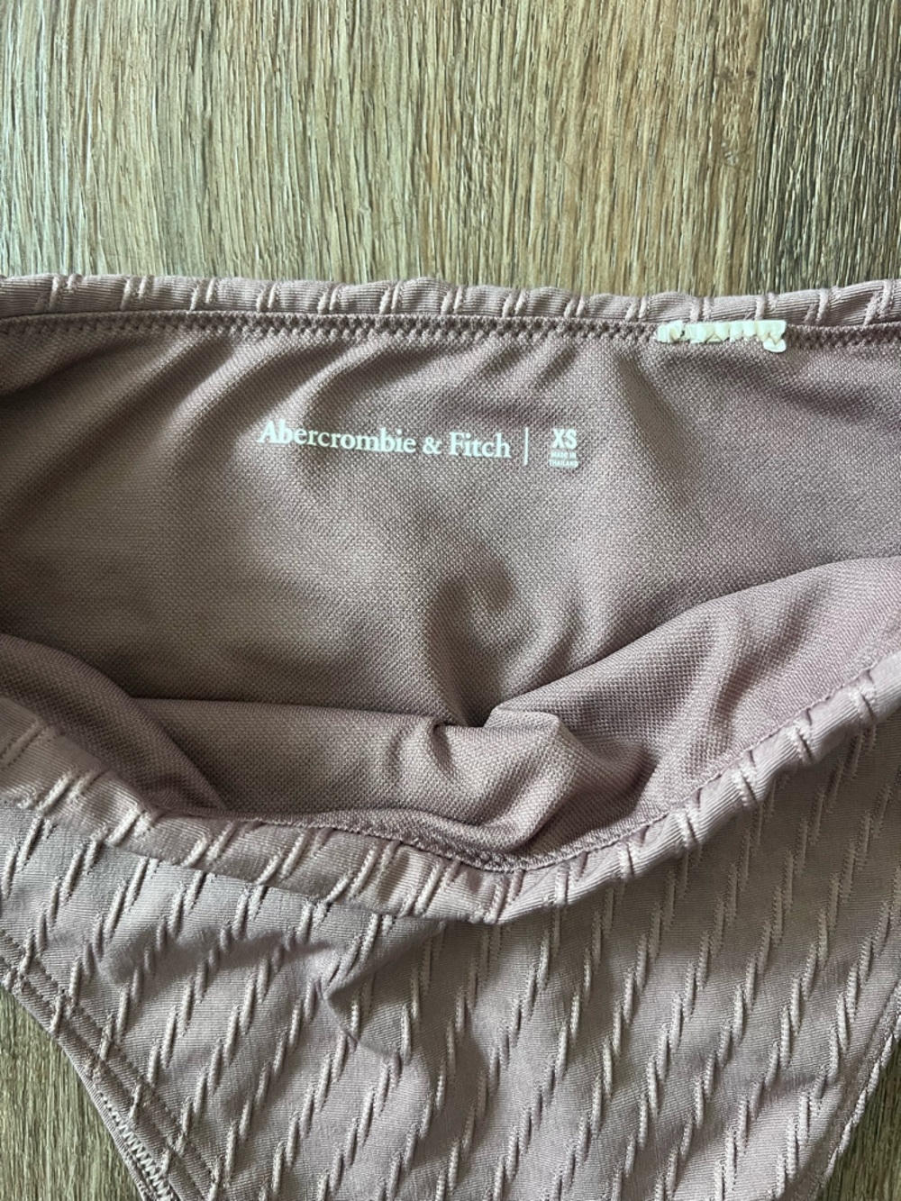 Abercrombie & Fitch High Rise Ribbed Bikini - Picture 2 of 4